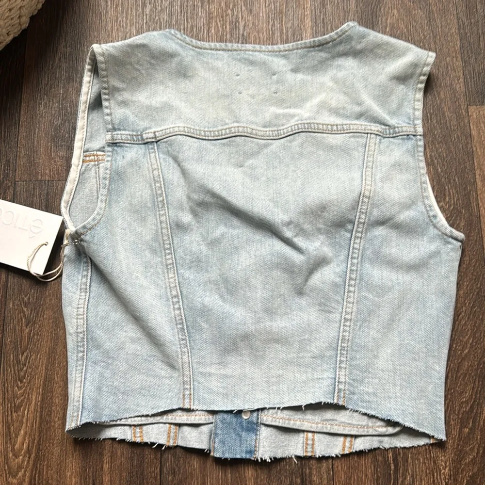 Erica Hollis Denim Vest - Image 3