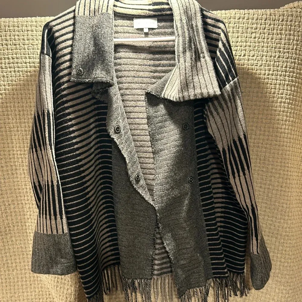 Patrizia Pepe sweater or coat size 42 Tan Size L - Image 3