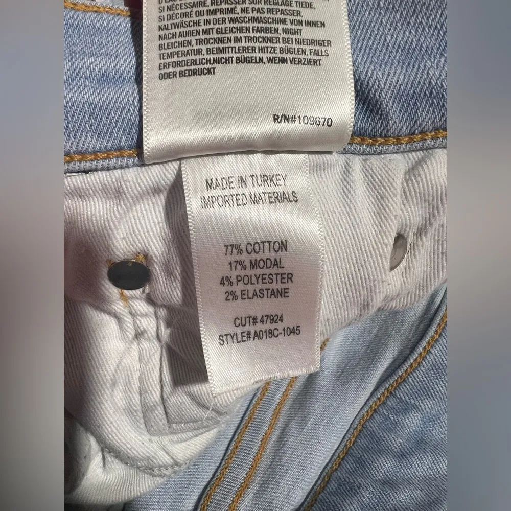 Agolde slim straight light wash jeans | 28 - Image 10