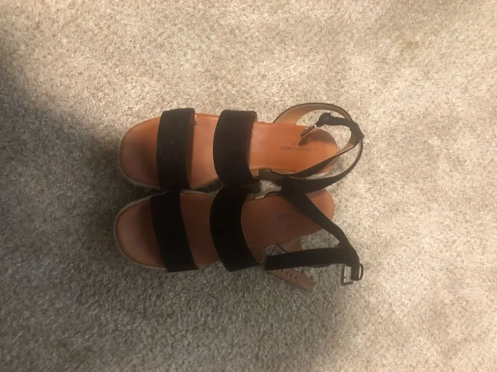 American Eagle Outfitters Espadrille Platform Sandals - Image 2