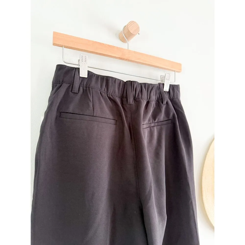 Gap | NWT | Mid Rise Easy Straight-Leg Pants in True Black | Sz 8 - Image 10