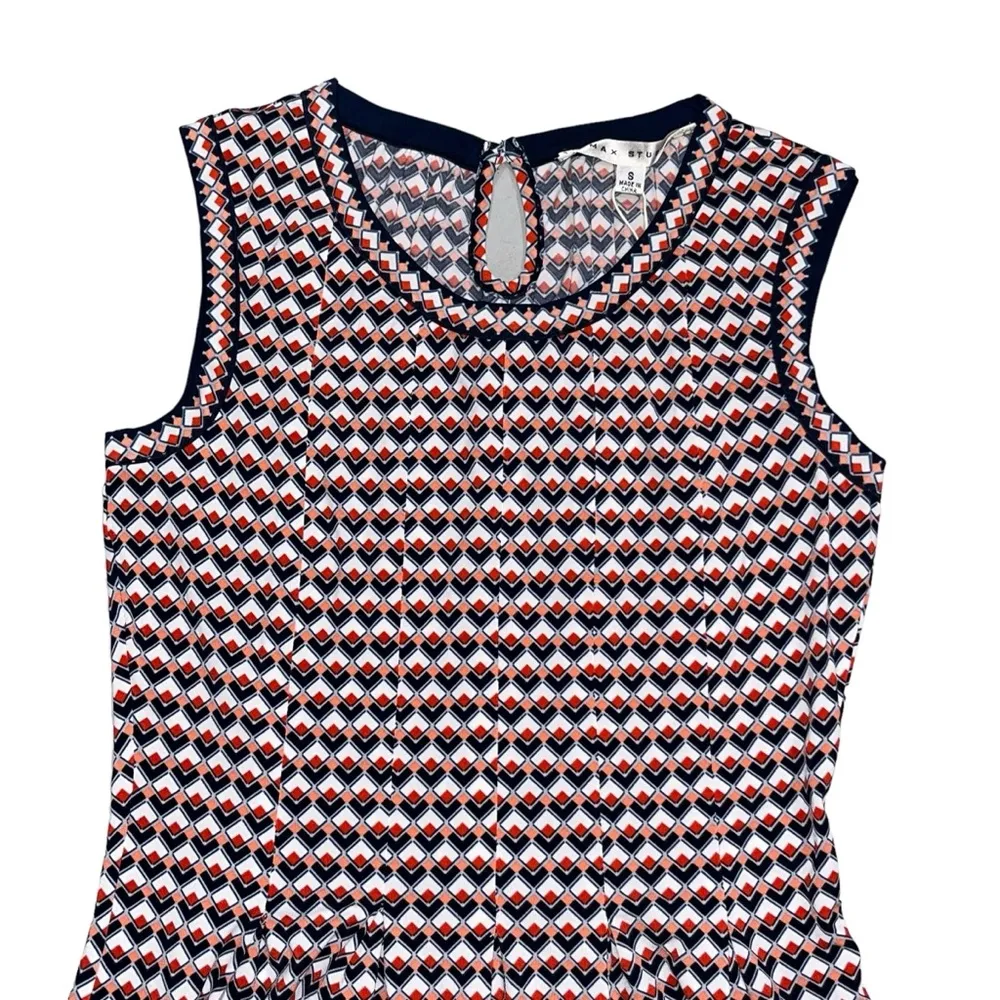 NEW Max Studio Sleeveless Flare Dress size Small - Image 2