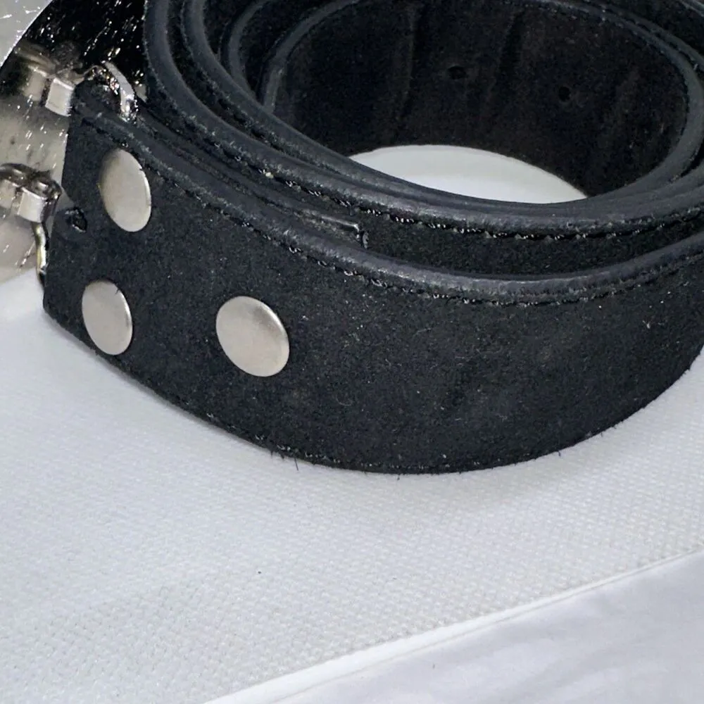 Debbie Brooks Flower Belt Cowgirl Country Western Suede Woman’s Belt XL - Image 4