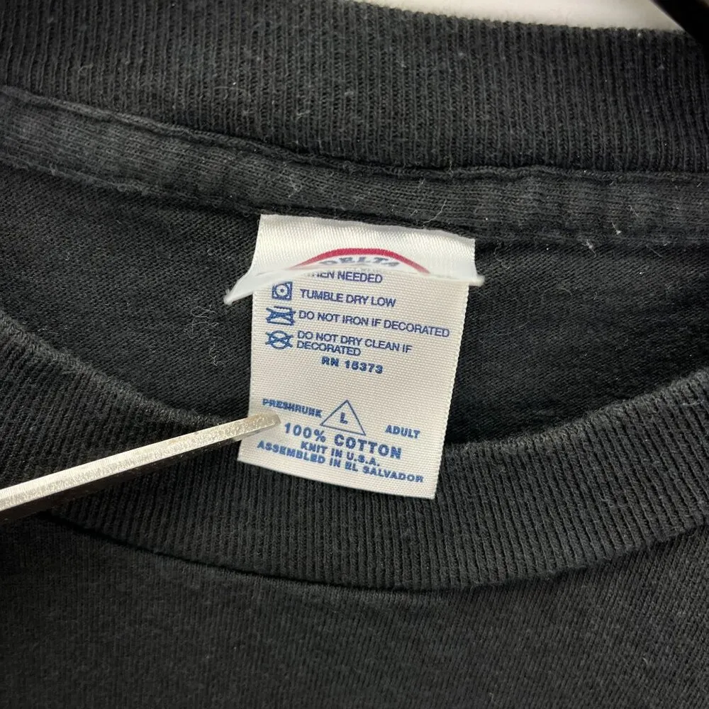 SeaWorld Whale Tail Y2K Black T - Image 14