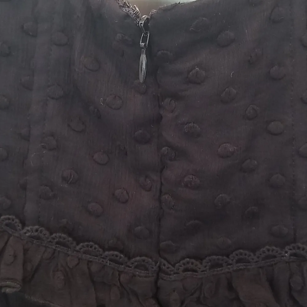 💕SPELL GYPSY X FREE PEOPLE💕 Mira Bustier RaRa Dress Black Large NWT - Image 15