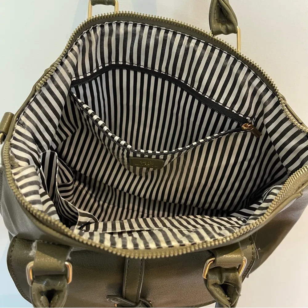 Olive Green Alexis Bendel Purse Shoulder Bag - Image 3