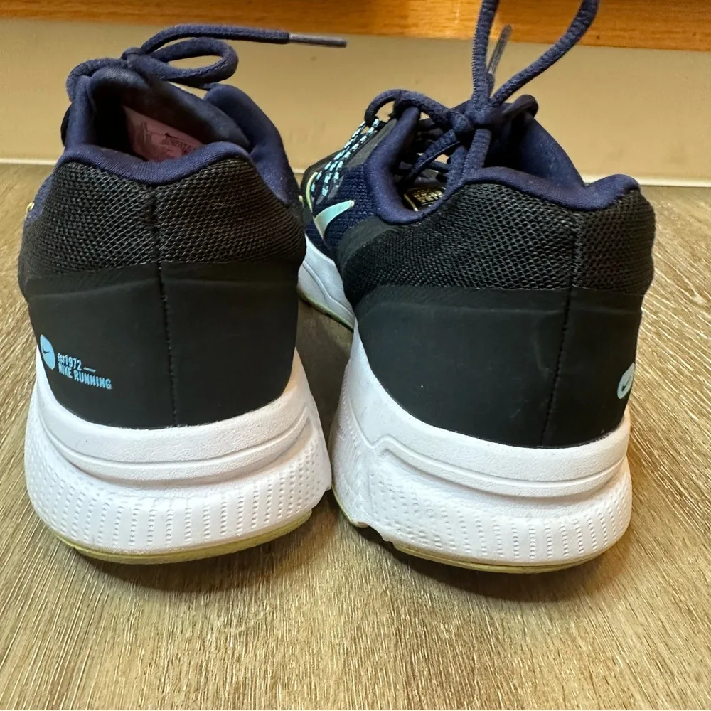 Nike Zoom Span 3 Black Liquid Light Lime Running Sneakers 10 - Image 2