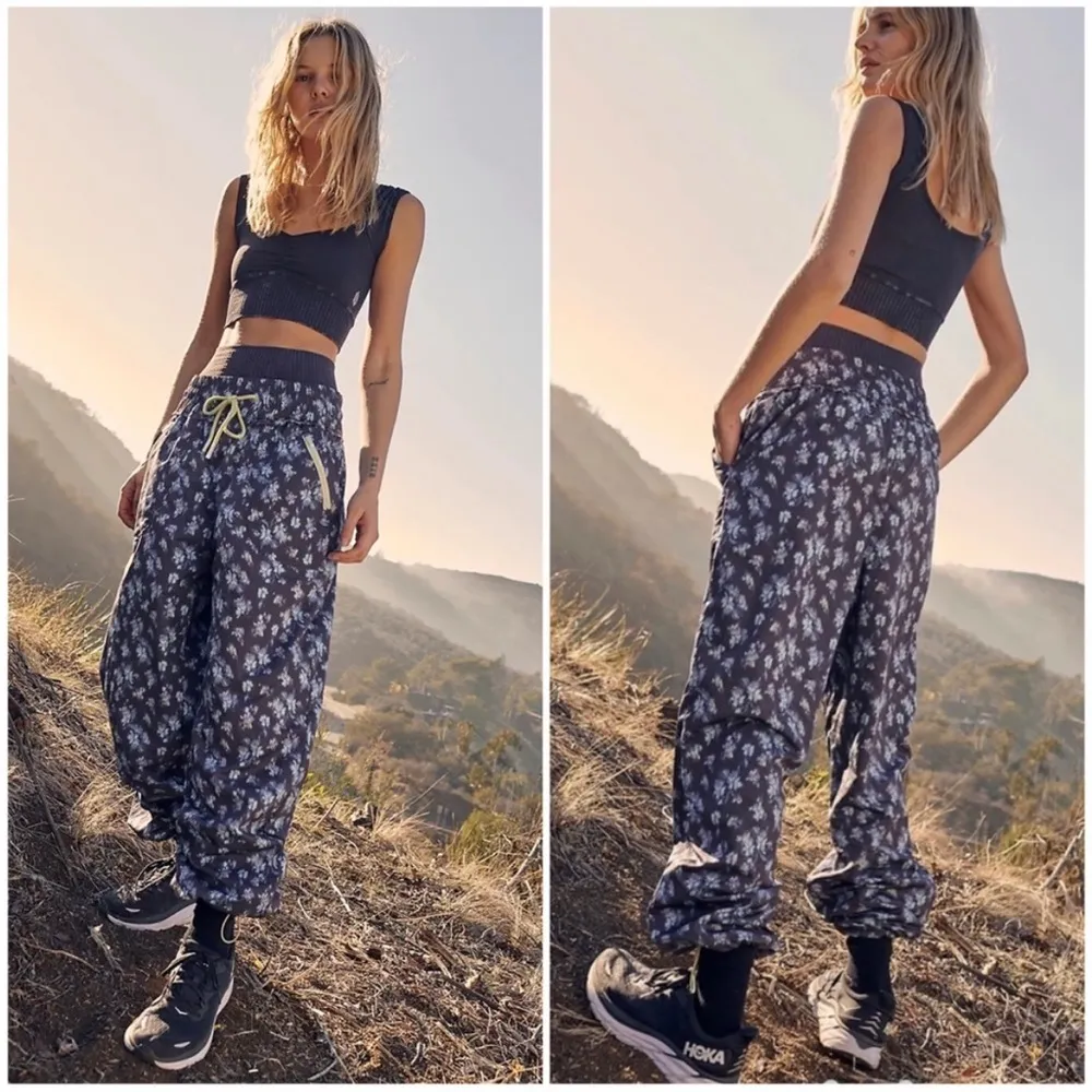 NWOT Free People Movement - Break My Heart Pant - Black Combo - Size Small - Image 2