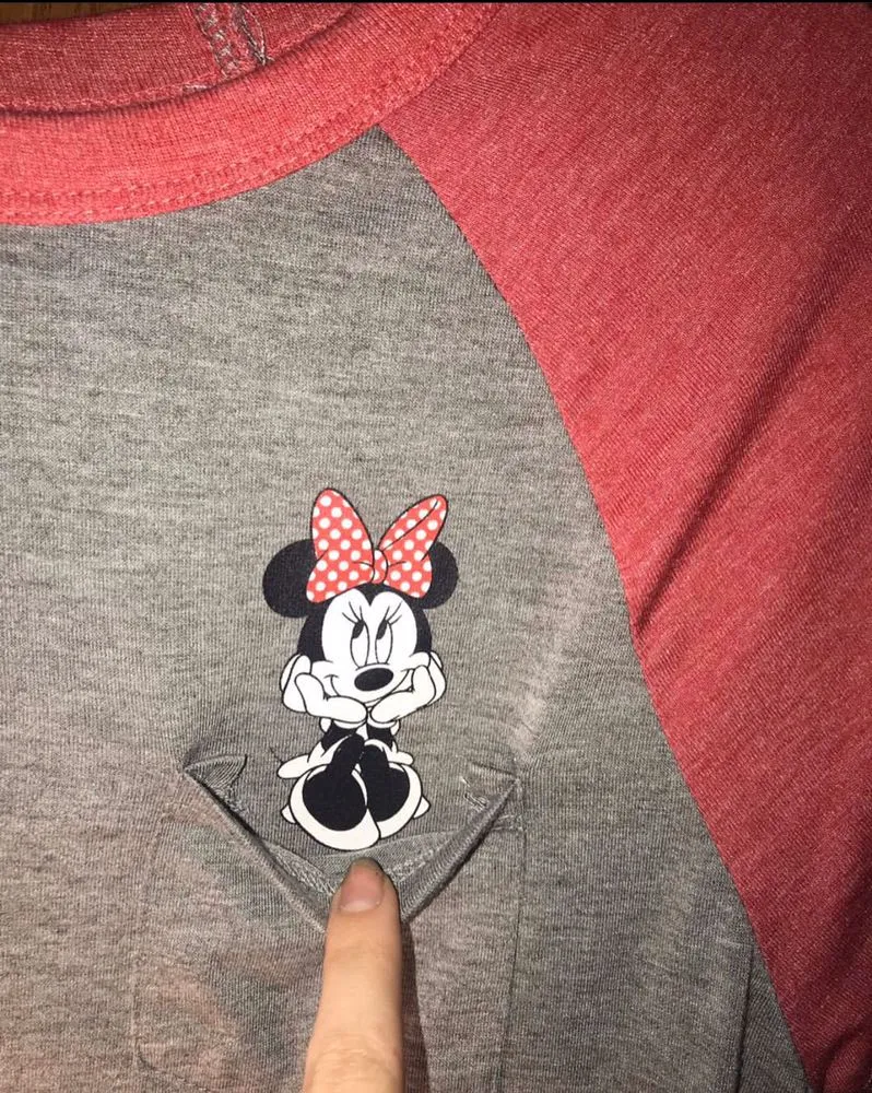 Disney Minnie Mouse Baseball Tee - Image 2