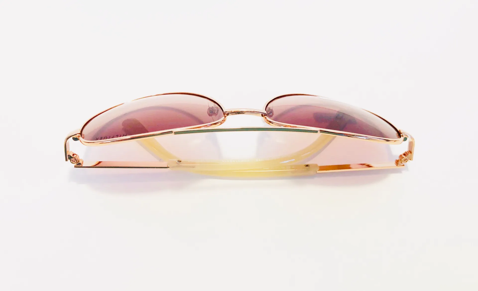 Tommy Hilfiger NWT  Rose Gold Aviator Sunglasses - Image 5