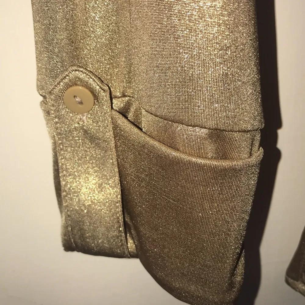 ⚱️ GOLD SHIMMER BLOUSE⚱️ - Image 6