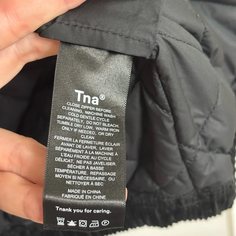 Aritzia TNA Morrison Corduroy Jacket in Black - Size 2XS - Image 5