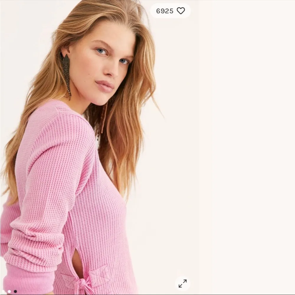 Free People  One Cropped Interlaken Top - Image 3