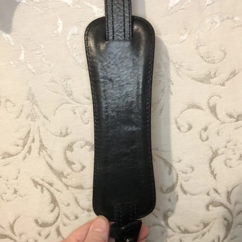 Francesco Baisia Leather Shoulder Bag. Like new. - Image 15