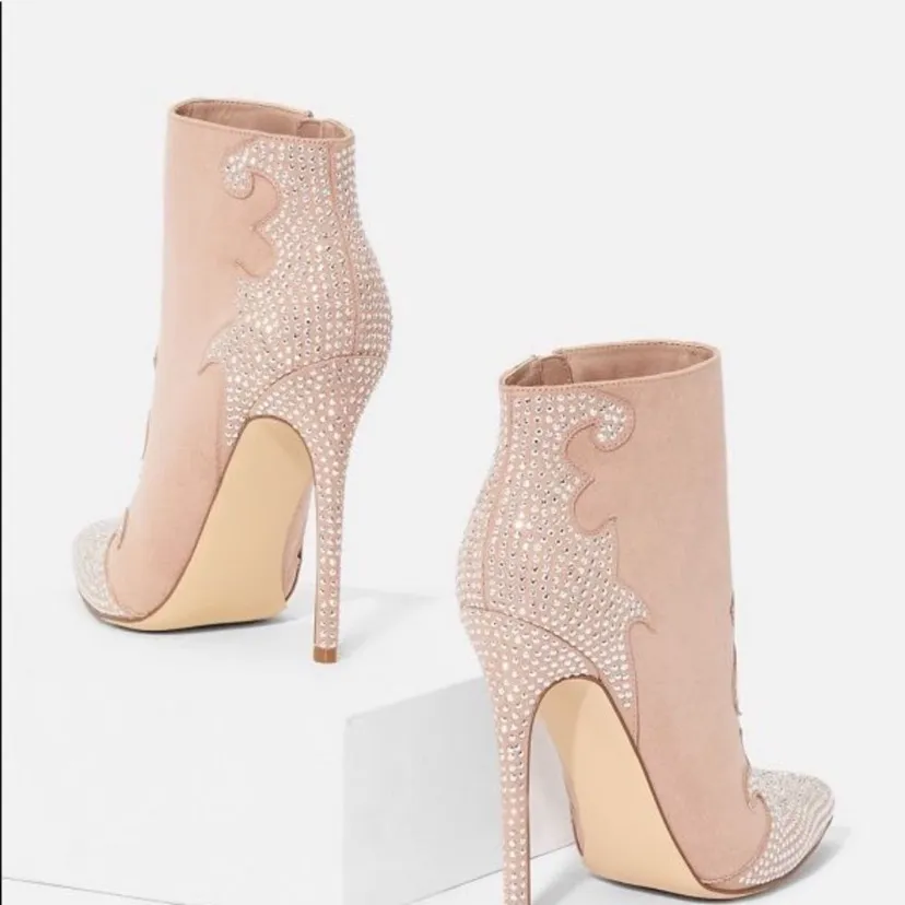 $80 NEW JustFab x Jessie James Decker Southern Girl Cowboy booties 9 - Image 7