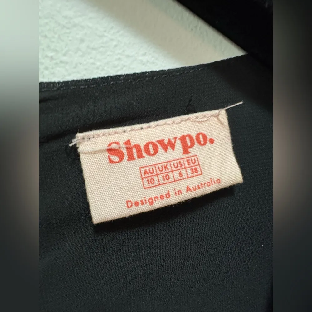 Revolve Showpo Calista Mini Dress in Black Size 6 - Image 7