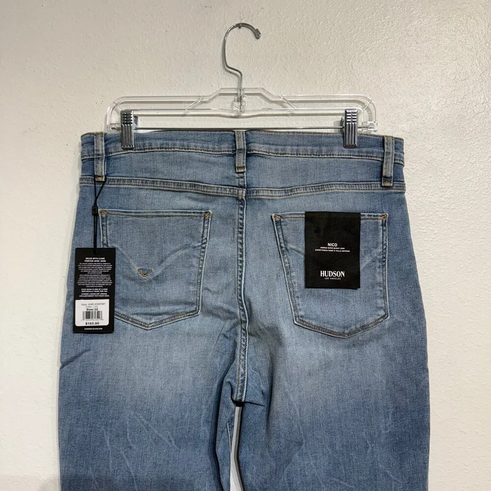 Hudson Lightless Nico Mid-Rise Super Skinny Jeans Sz 32 NWT - Image 8