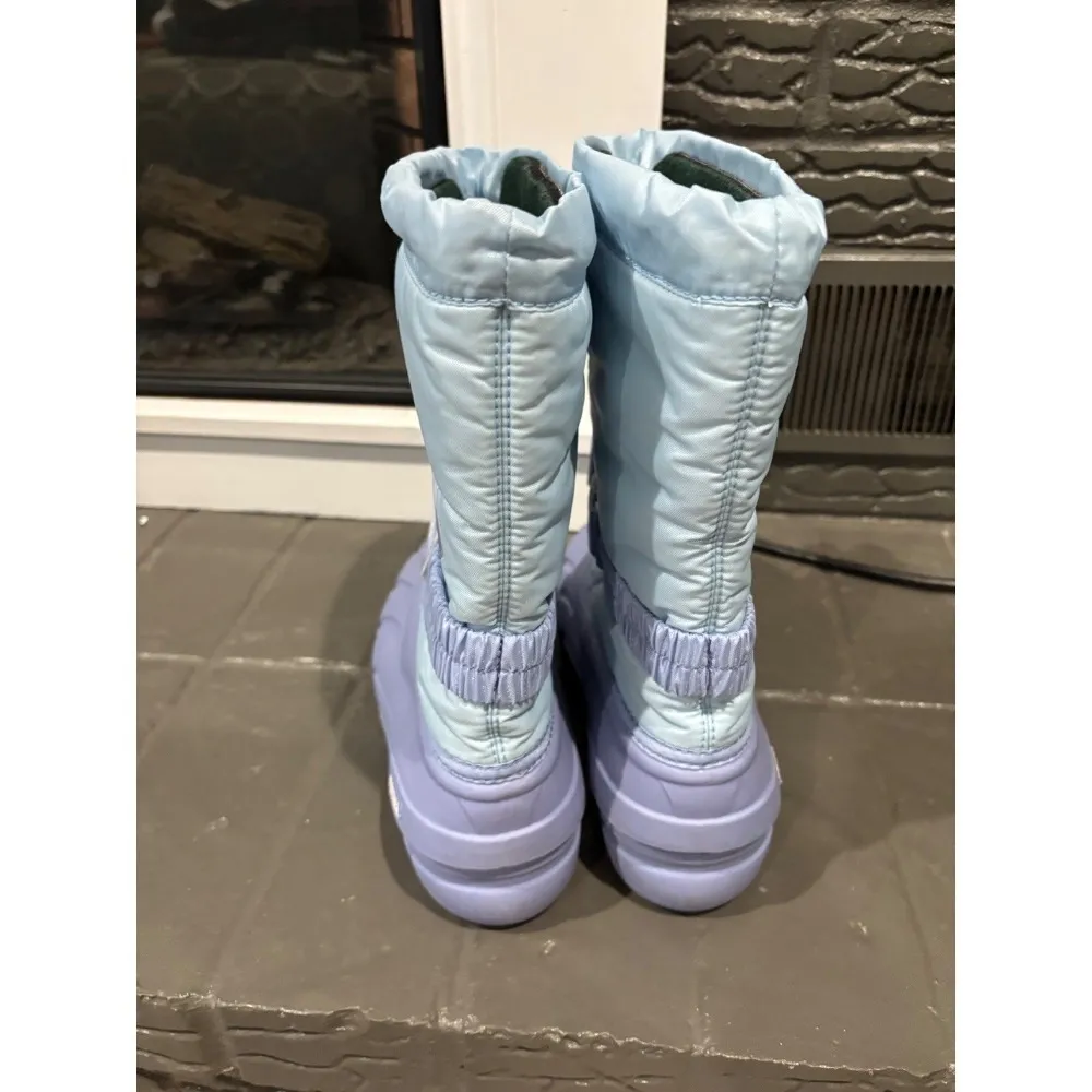 Sorel Women's Disney Frozen Elsa Snow Boots Waterproof‎ Winter Blue Size 7 - Image 8