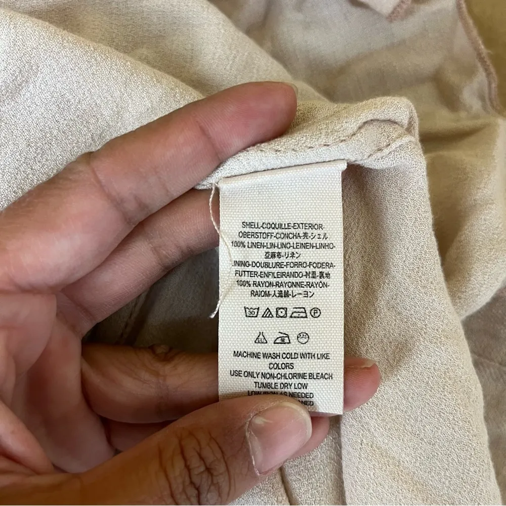 Free People Layered Ruffles Blazer in Dusty Fig - Image 11