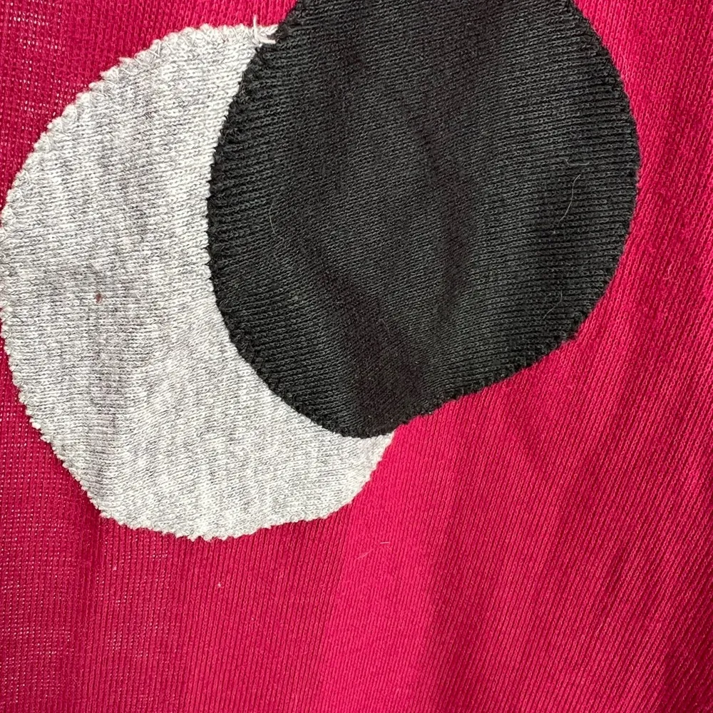 Expressions by Hold Everything OS polka dot burgundy lettuce trim duster open Red Size undefined - Image 4