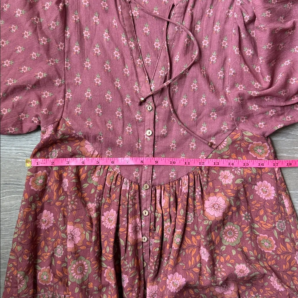 Spell Utopia Tunic Mini Dress Flamingo Pink XXS - Image 11