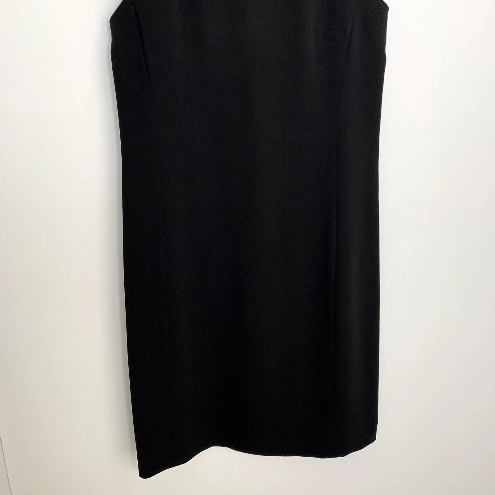 MM Lafleur The Sarah Dress Crepe Black Womens Size 8 - Image 6