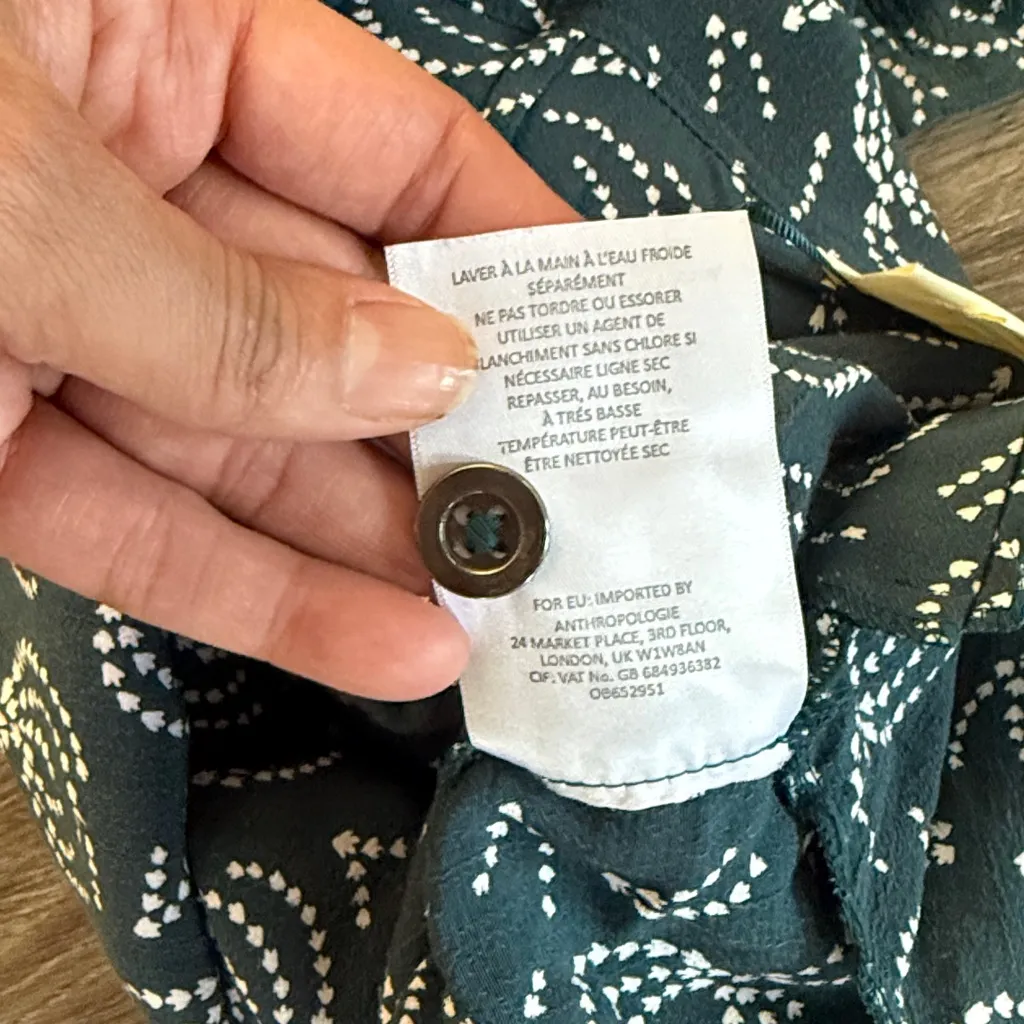 Maeve Tidal Jumpsuit Anthropologie Cropped Overalls Printed - Image 14