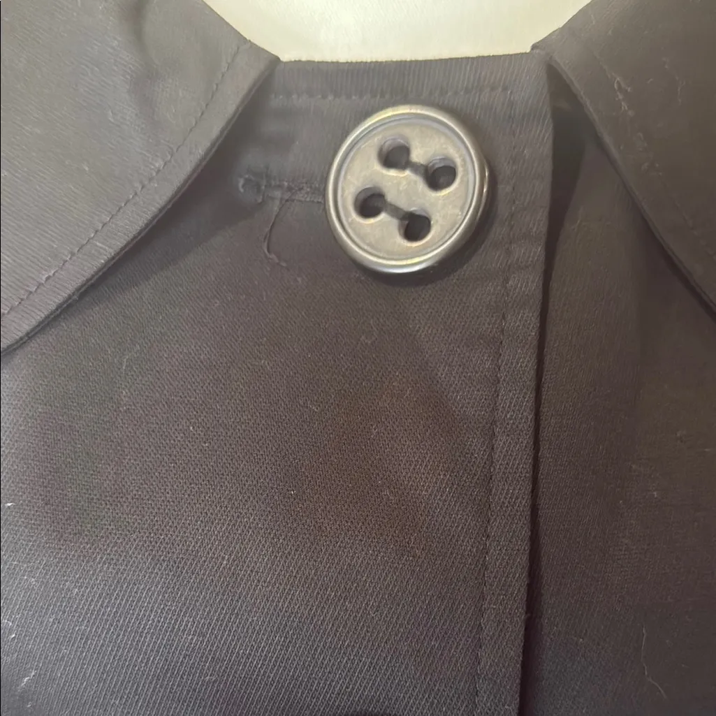 Spense Black Women's Blazer with Large Buttons - Image 3