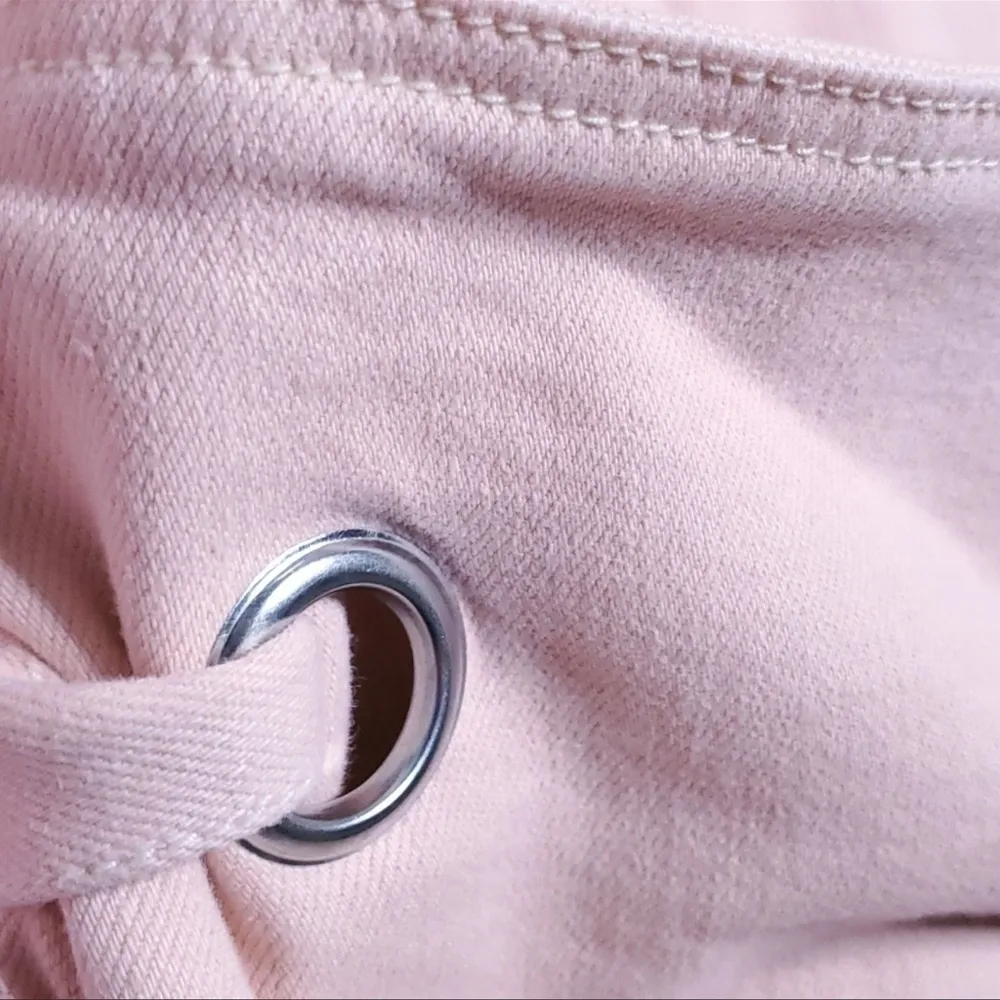 NWOT Anthropologie Holding Horses Regatta Wrap Dress Twill Denim Pink Size 12 - Image 12