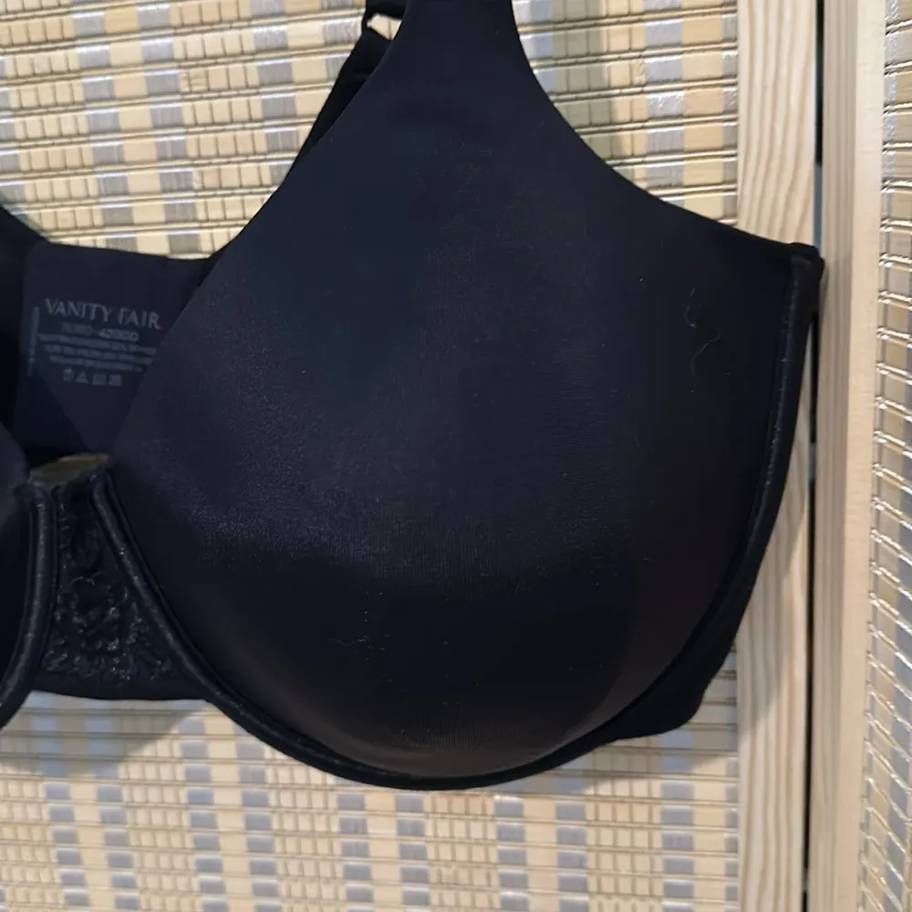 Vanity Fair Beauty Back Smoother Underwire Bra Midnight Black 42DDD - Image 8