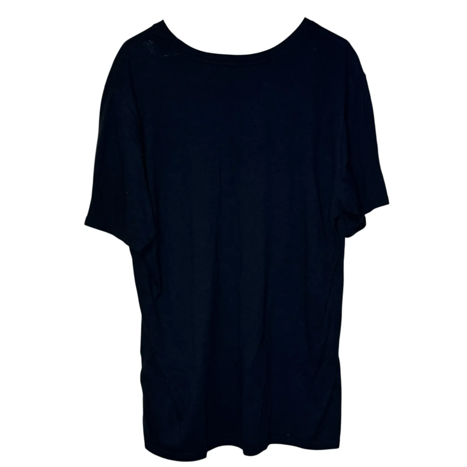 Nike Mens T-Shirt Swoosh Logo Athletic Cut Short Sleeve Pullover Black Large - Image 7