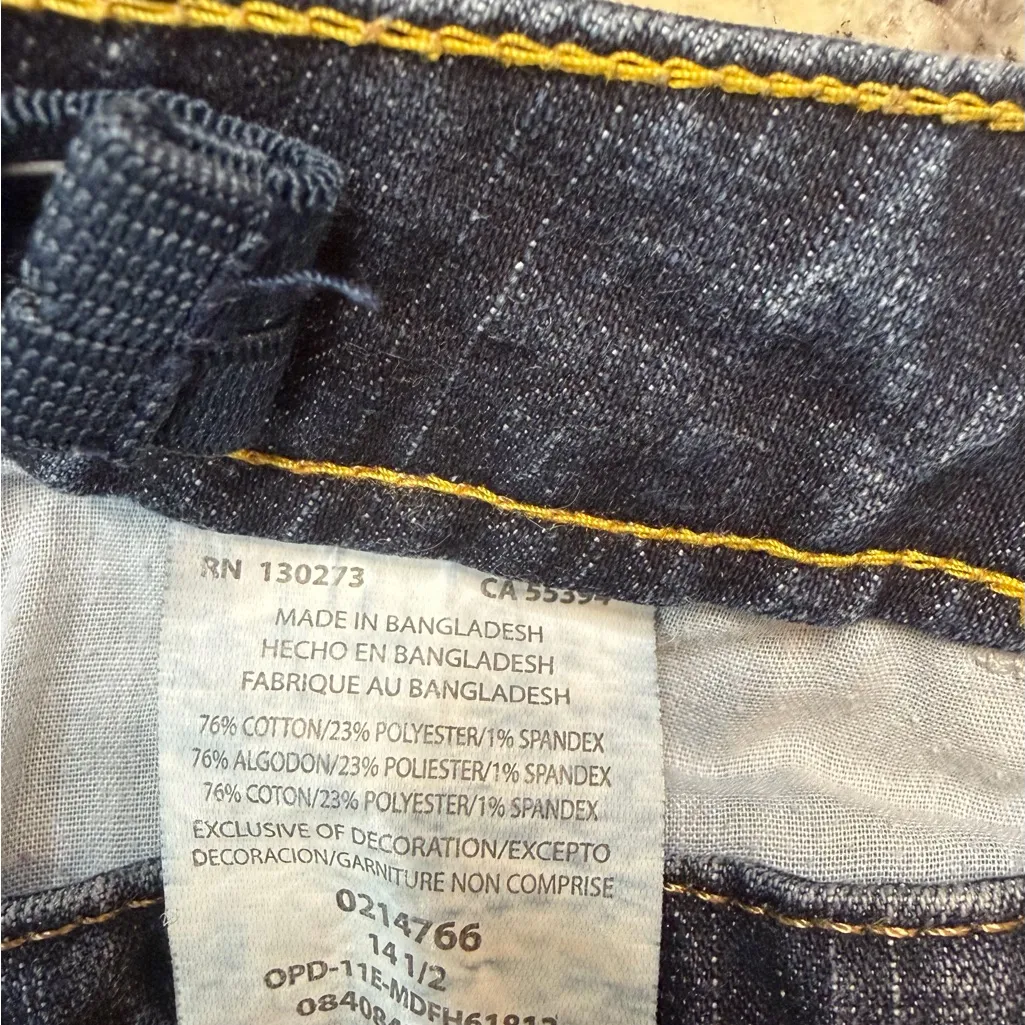 Riders by Lee Women's Mid Rise Boot Cut Jeans - Dark Blue - Image 5