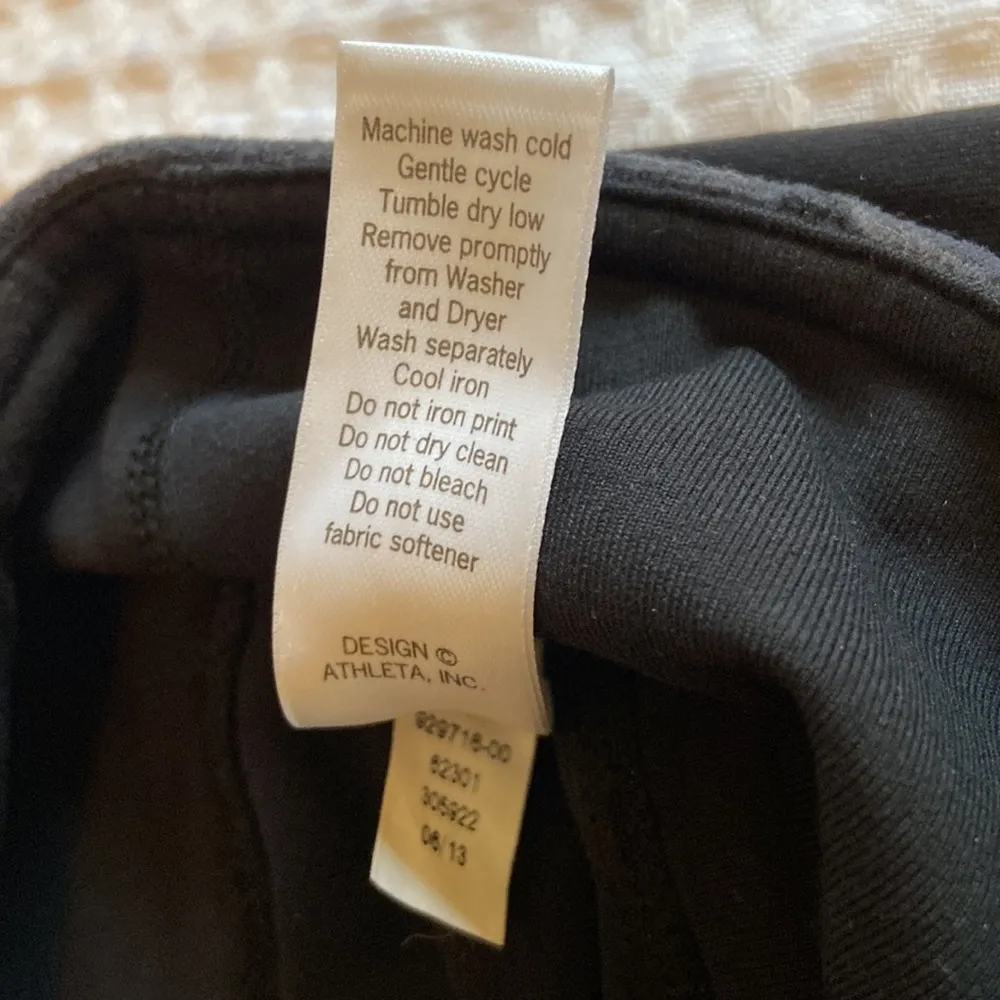 XXS Chaturanga Yoga Running Leggings Tights Black Gray - Image 10