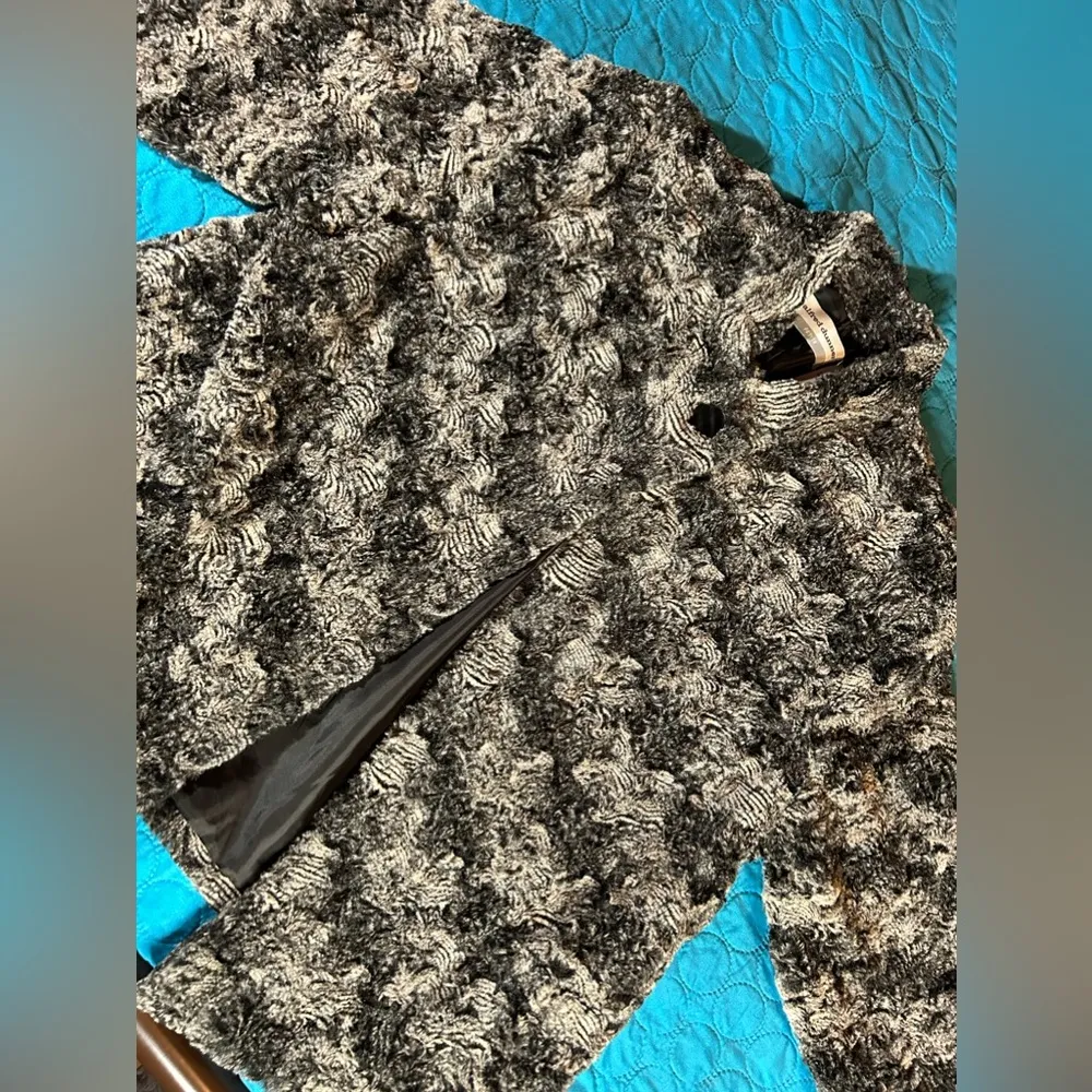 Alfred Dunner Petite 12 Polyster Fur Jacket - Image 12