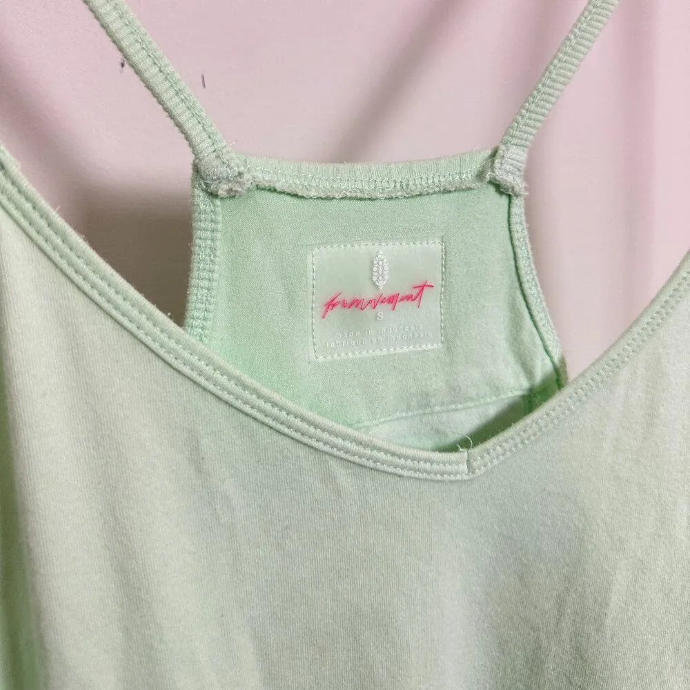 FREE PEOPLE Movement Hot Shot Onesie in Bright Jade Size Small Green - Image 6