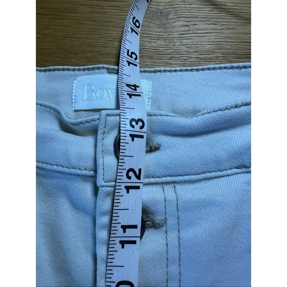 Boyish the Ricky flared cream buttonfly pants 32 - Image 9