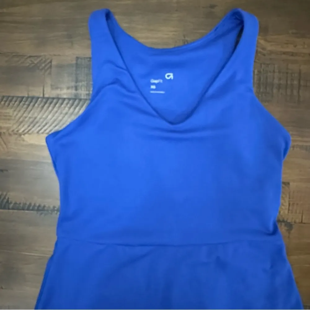 Gap fit Women’s Active Tank Blue Dress Workout Shorts XS - Image 4