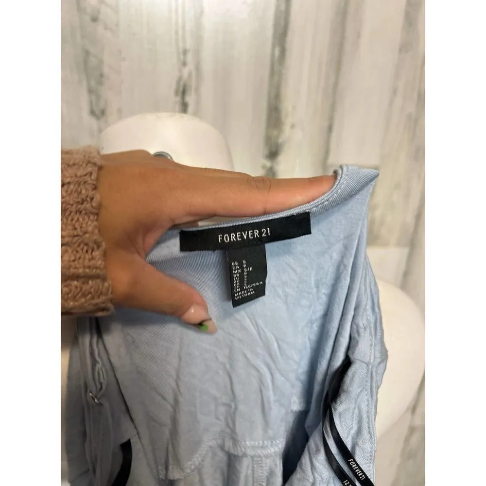 Blue flare dress - Image 4