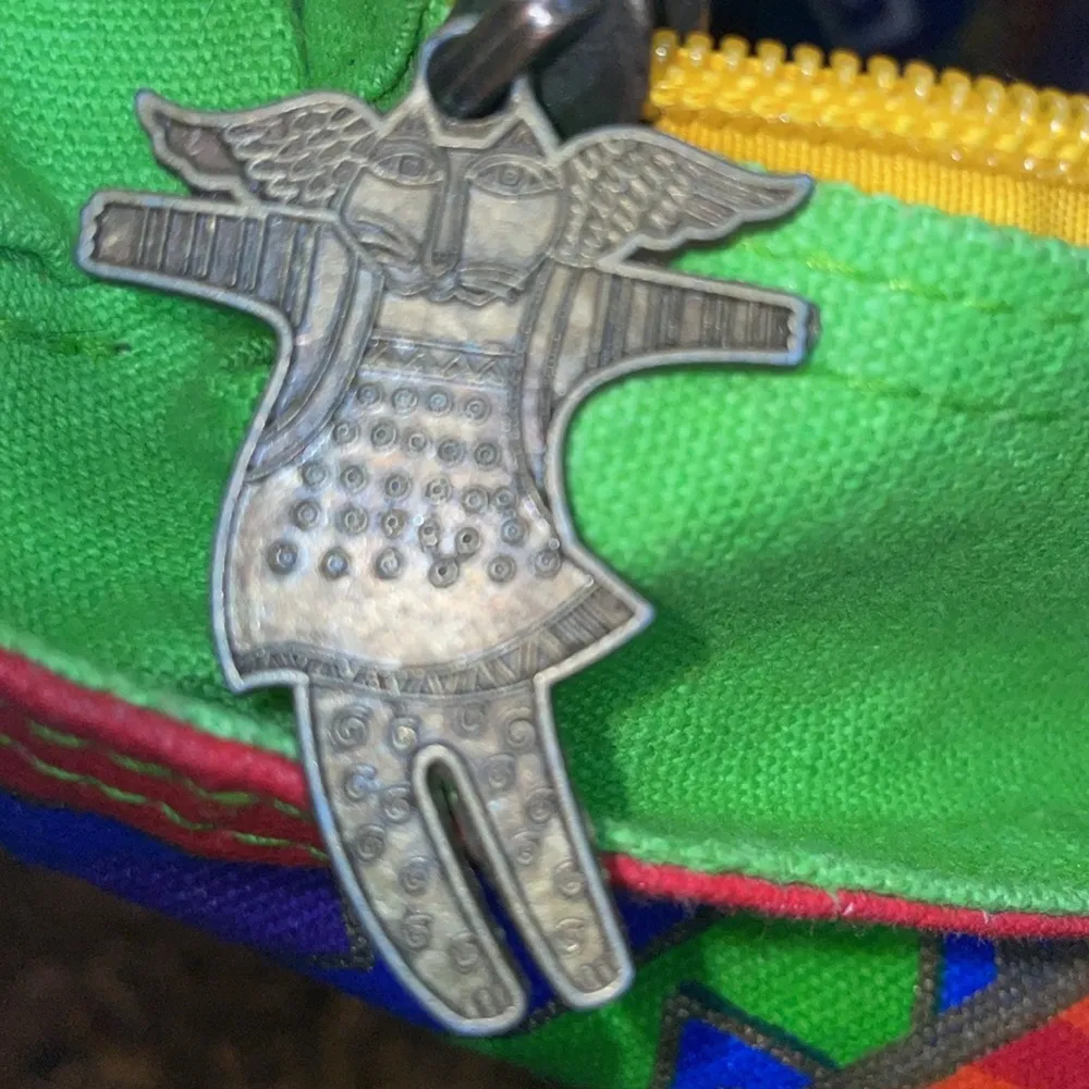 Laurel Burch Large pool or beach bag Green - Image 7