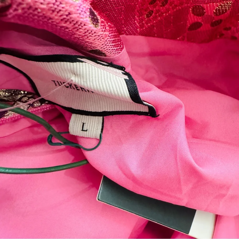 Tuckernuck Champagne Dreams Essie brocade Elegant Sleeveless Dress NEW - Image 6