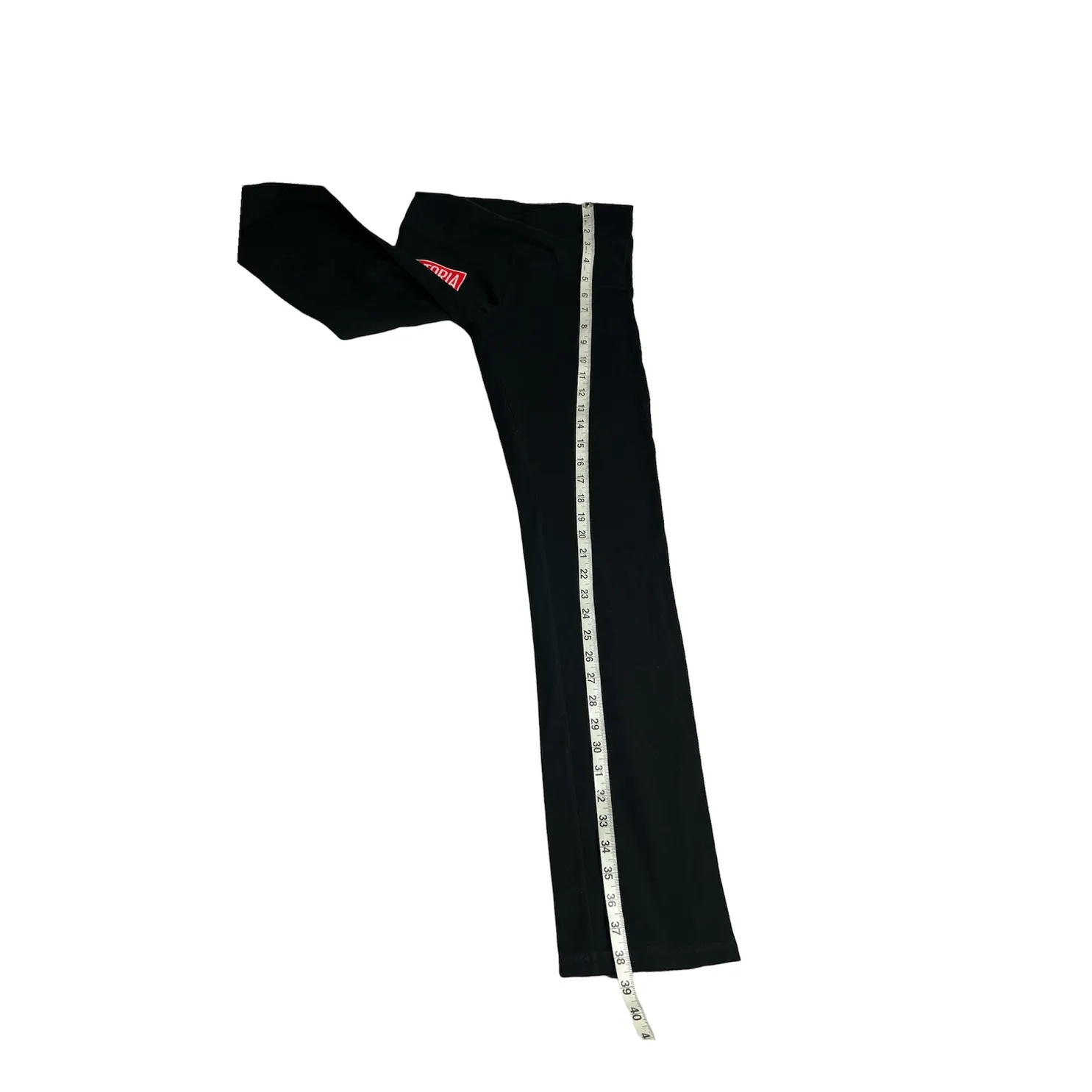 Victoria Sport Women's Athletic Bootcut Style Cross Band Waist Leggings Sz S - Image 2