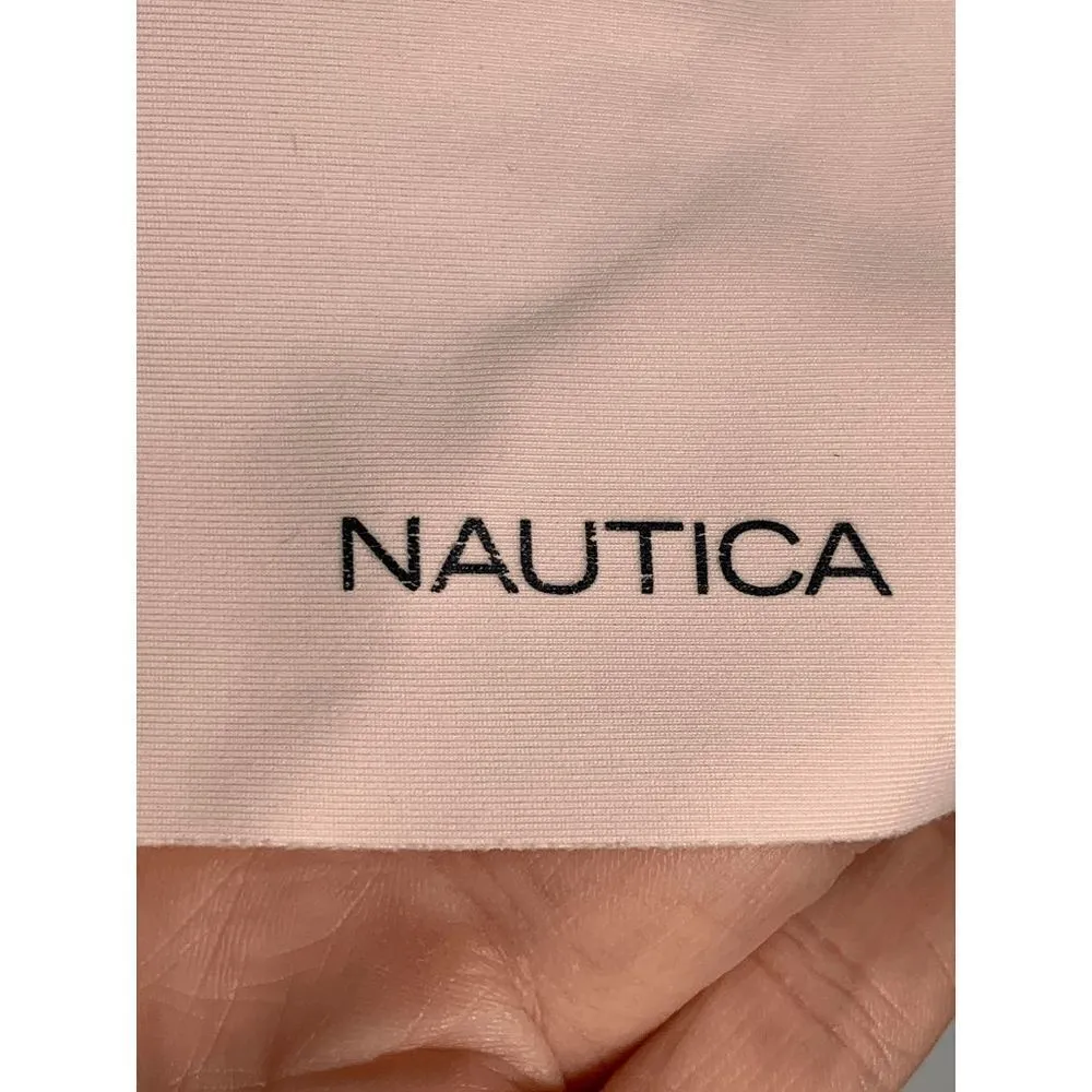 Nautica Intimates Women's Adjustable Strap Pullover Bralette Pink Small - Image 8