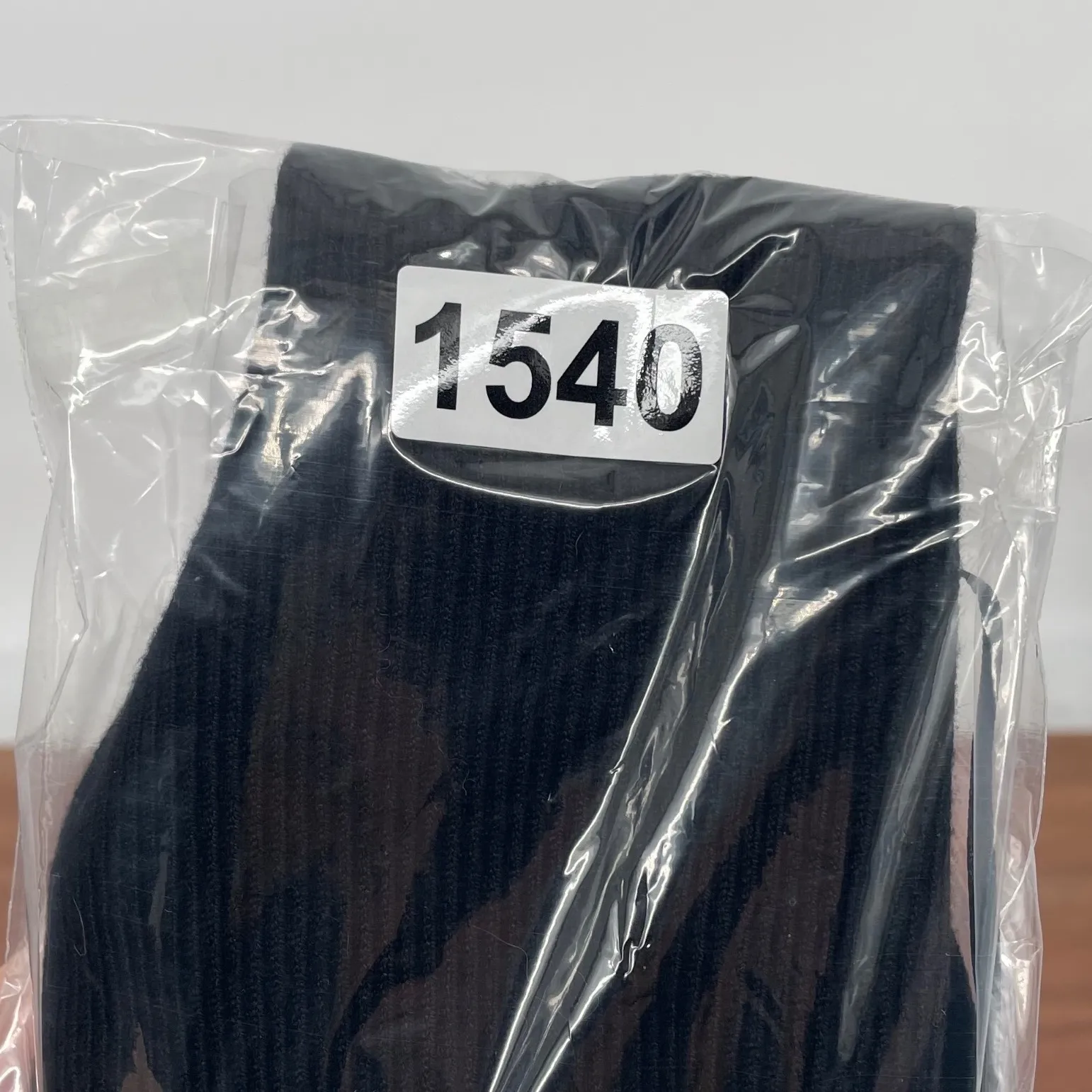 House of Harlow 1960 Black Ribbed Cross Front High Waist Bikini Bottoms L Size L - Image 5