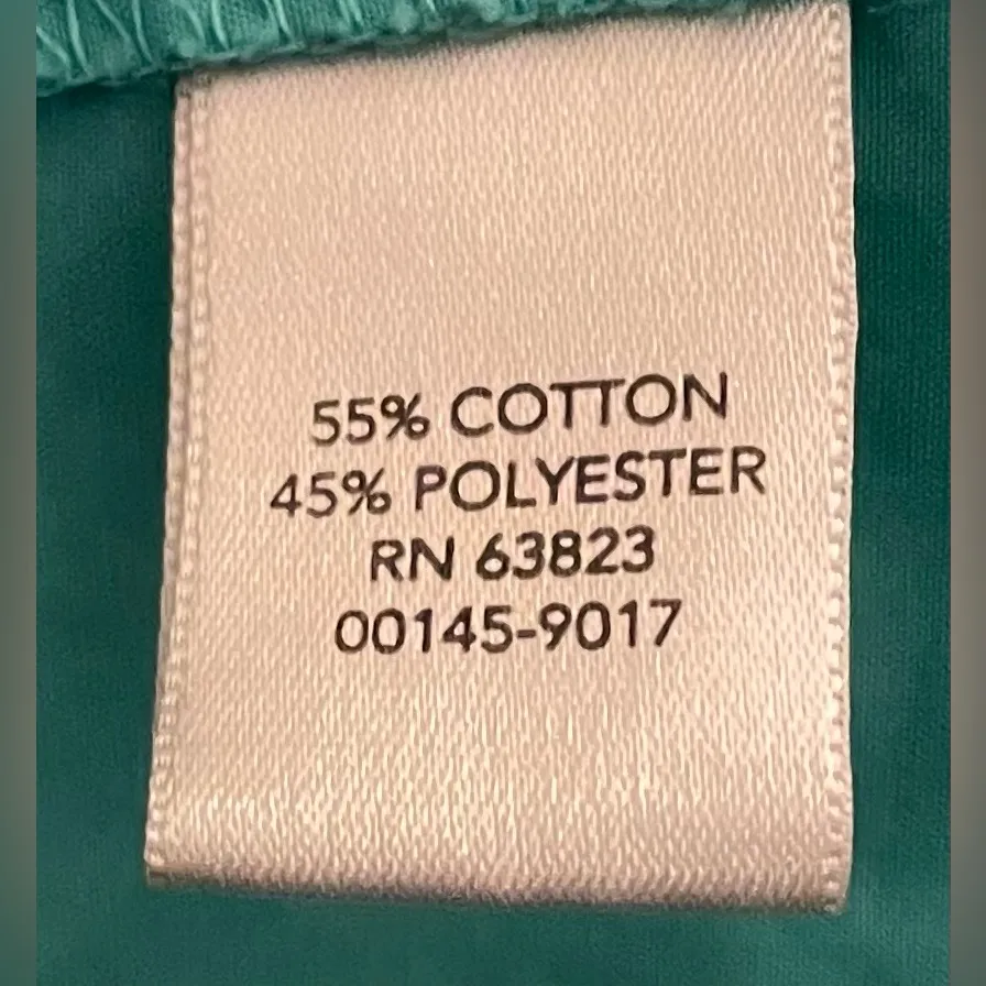 Christopher & Banks- Teal Button-down Blouse Size L - Image 8