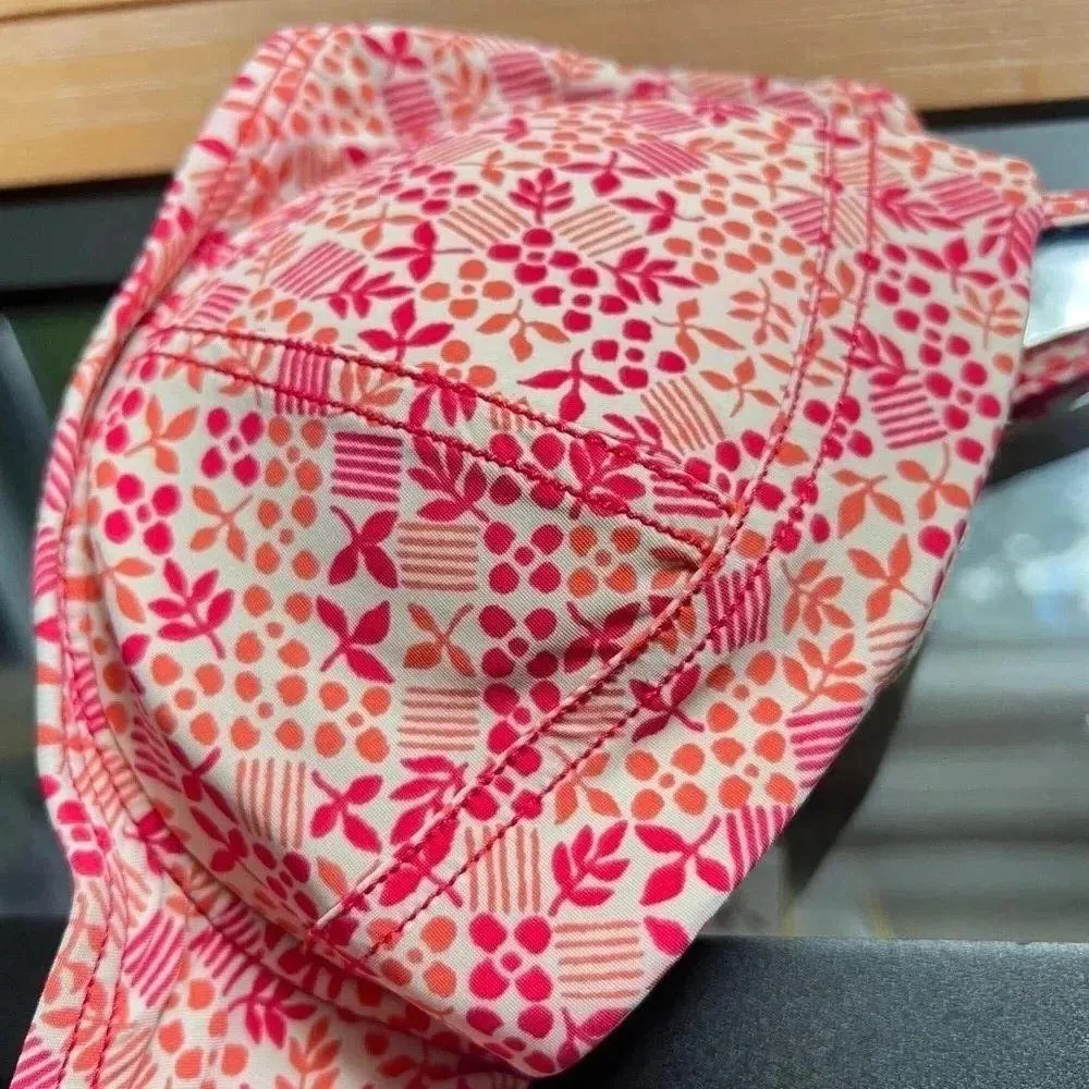 Marc by Marc Jacobs Bikini Top coral adjustable bustier swimsuit XL adjustable - Image 5