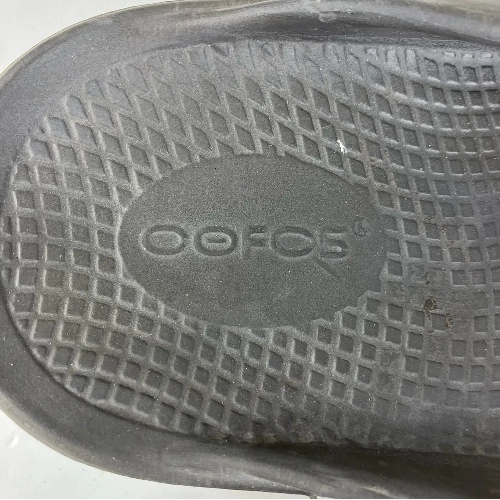 Oofos Ooriginal‎ Gray Flip Flop Sandals Size 8 - Image 6
