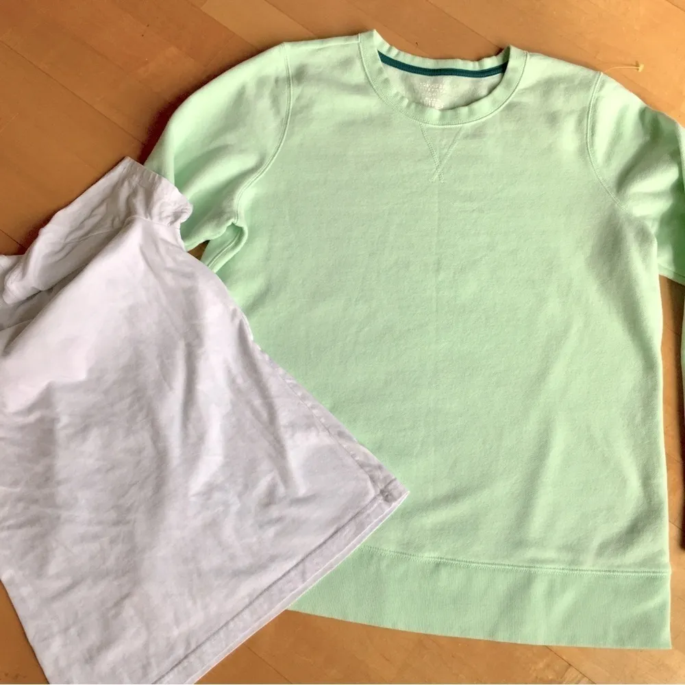 TEK GEAR Mint Green Ultrasoft Fleece Sweatshirt, Size XXL - Image 8