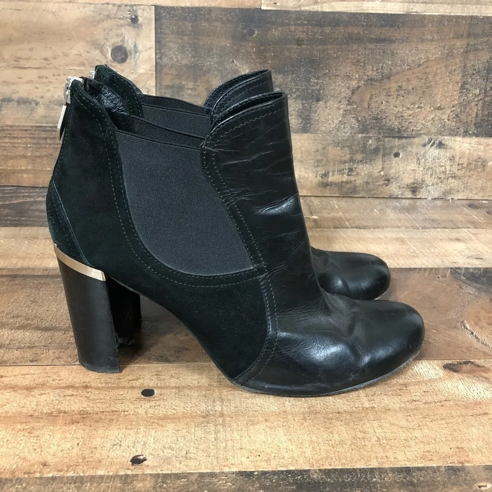 Donald j pliner heeled ankle boots‎ Black Size 9.5 - Image 3
