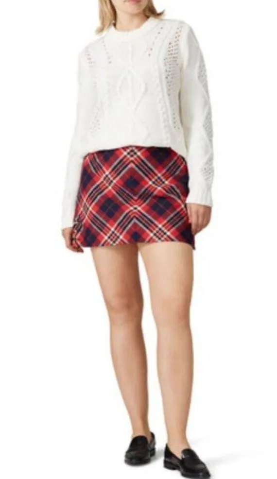 Rachel Roy Adrina Crewneck Pullover in Ivory, Size L New w/o Tag - Image 6