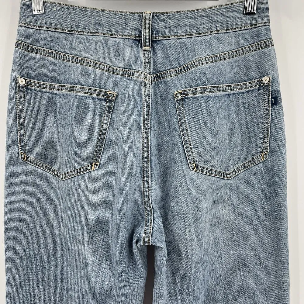 Pilcro Anthropologie Jeans Bootcut High Rise Trouser Light Wash Women’s Size‎ 28 - Image 8